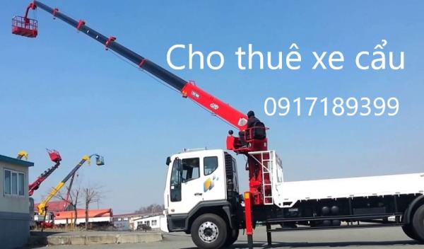 Cho thuê xe cẩu, dich vụ xe cẩu, thuê xe cẩu